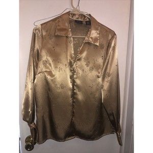 Laura Scott short buttoned up blouse 14P